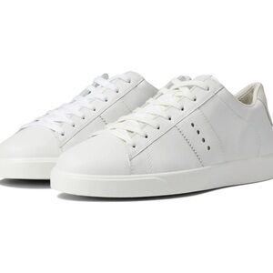 Ecco Street Lite Women’s White Leather Retro Sneakers
